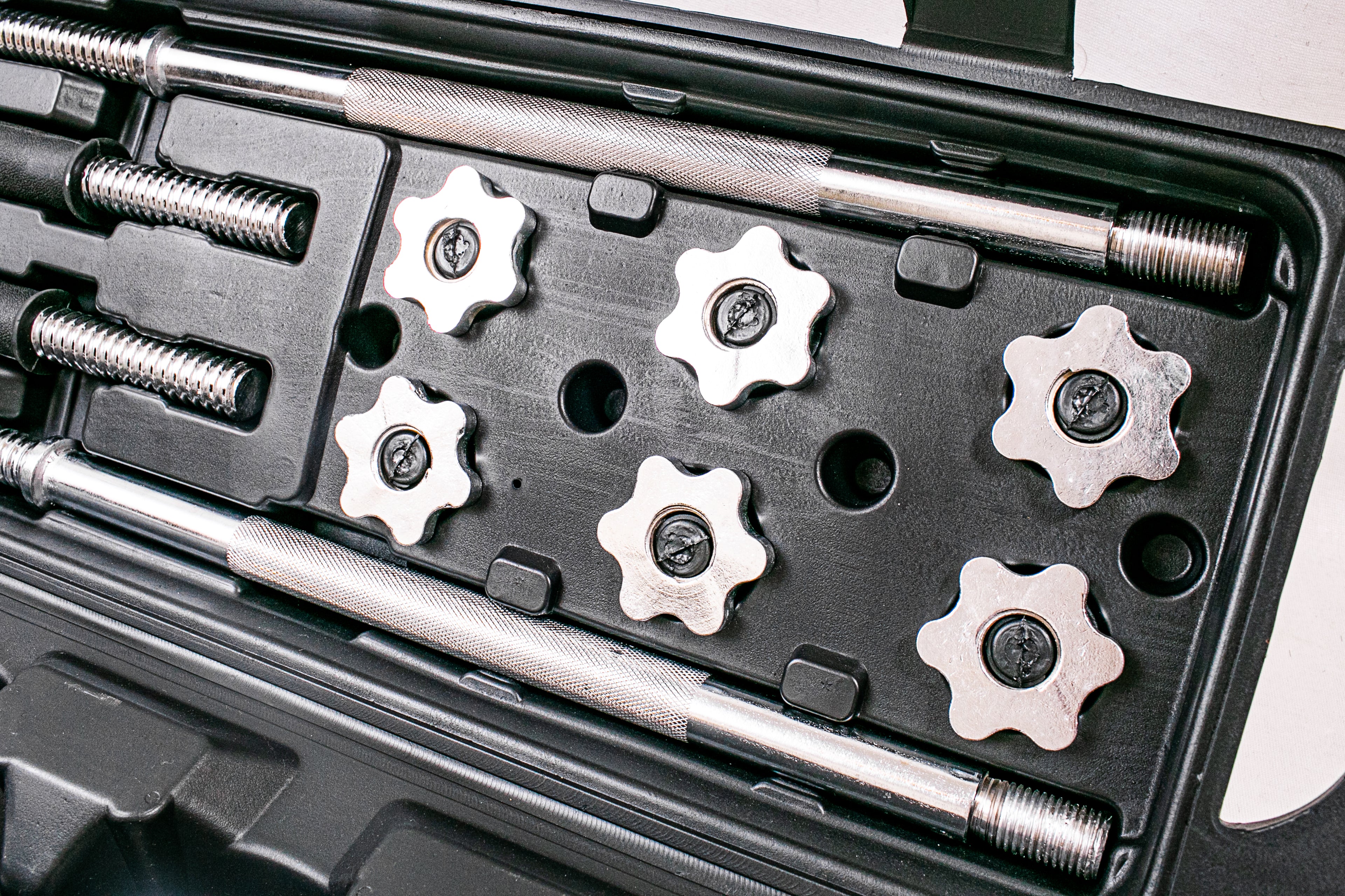50KG Fixed Dumbbell & Barbell Set