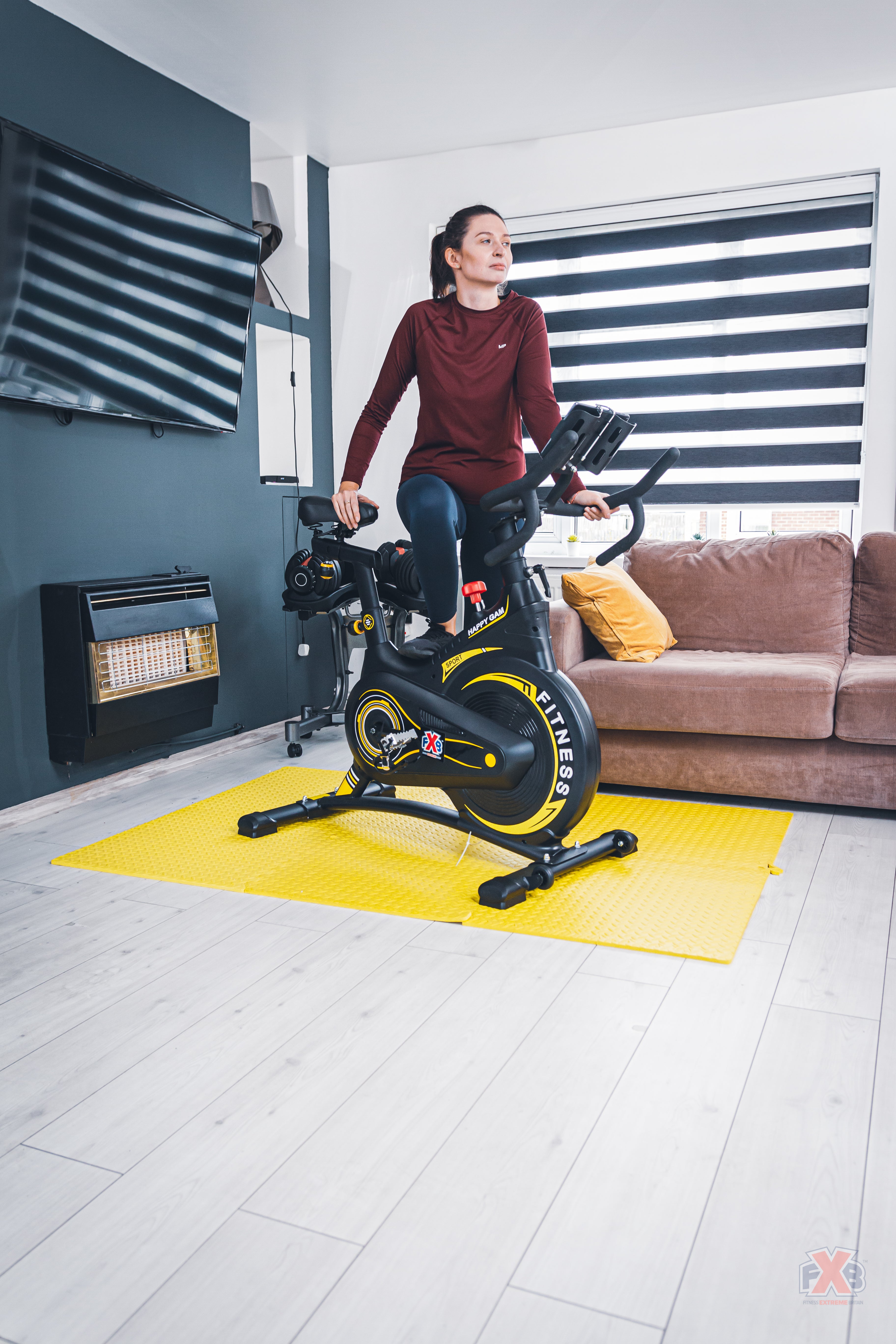 Exercise Bike 10KG Flywheel – Indoor Cardio Fitness Bike Home Gym