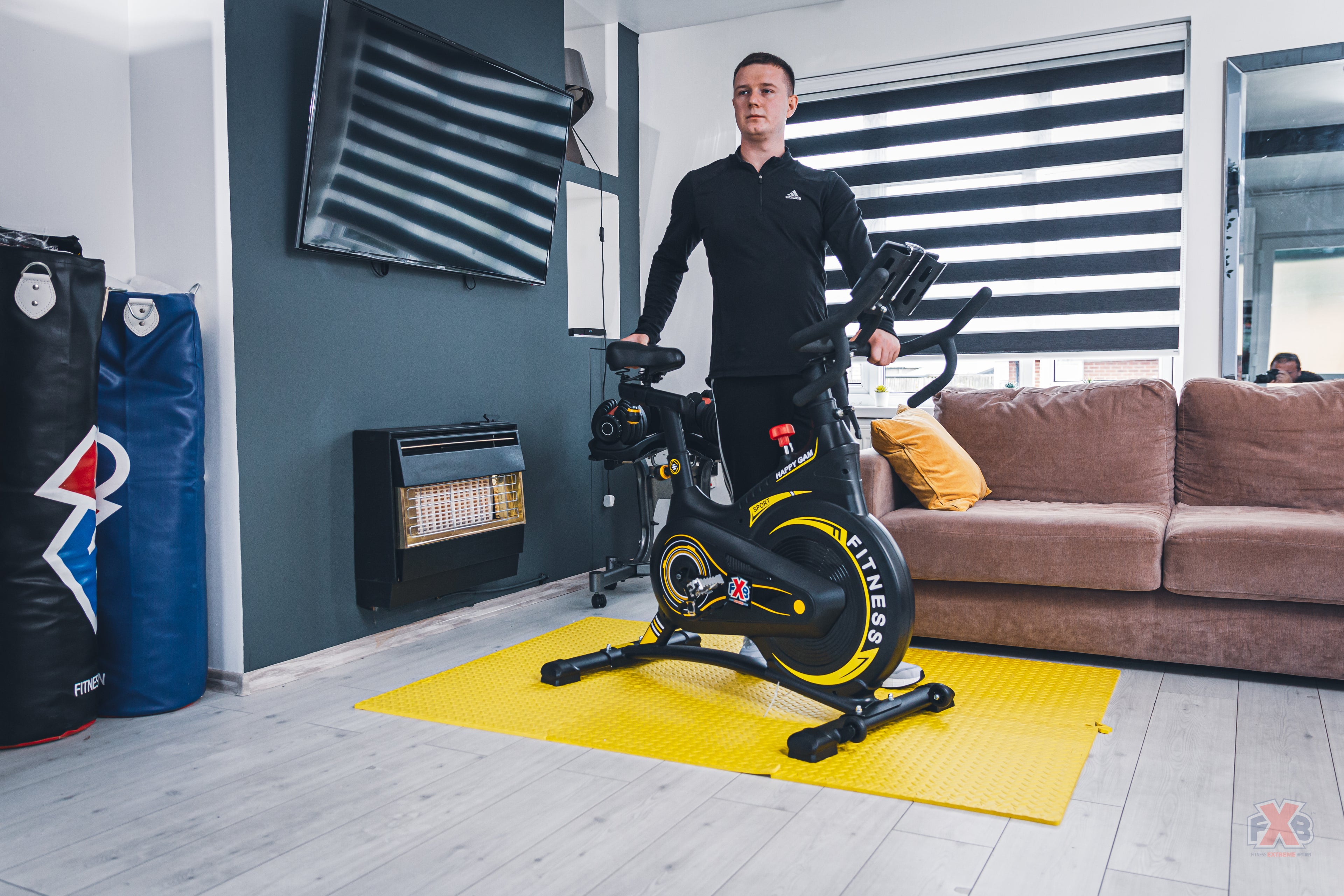Exercise Bike 10KG Flywheel – Indoor Cardio Fitness Bike Home Gym